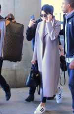 CARA DELEVINGNE at JFK Airport in New York 04/25/2015