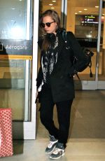 CARA DELEVINGNE at Pearson Airport in Toronto