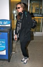 CARA DELEVINGNE at Pearson Airport in Toronto