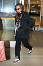 CARA DELEVINGNE at Pearson Airport in Toronto