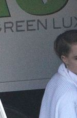 CARA DELEVINGNE on the Set of Taylor Swift