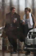 CARA DELEVINGNE Out and About in Toronto