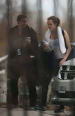 CARA DELEVINGNE Out and About in Toronto