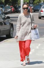 CARA SANTANA Heading to a Nail Salon in Beverly Hills 04/20/2015
