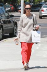 CARA SANTANA Heading to a Nail Salon in Beverly Hills 04/20/2015
