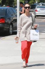 CARA SANTANA Heading to a Nail Salon in Beverly Hills 04/20/2015