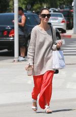 CARA SANTANA Heading to a Nail Salon in Beverly Hills 04/20/2015
