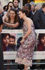 CAREY MULLIGAN at Far From the Madding Crowd Premiere in London