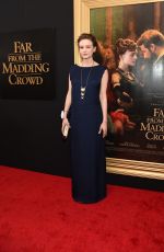 CAREY MULLIGAN at Far From the Madding Crowd Screening in New York