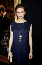 CAREY MULLIGAN at Far From the Madding Crowd Screening in New York