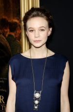 CAREY MULLIGAN at Far From the Madding Crowd Screening in New York