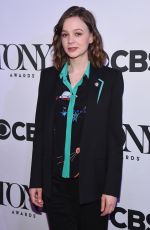 CAREY MULLIGAN at Tony Awards Meet the Nominees Press Reception in New York
