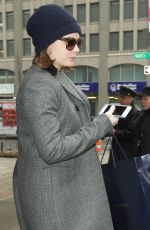 CAREY MULLIGAN Leaves an Office in Soho