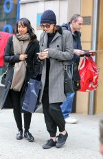 CAREY MULLIGAN Leaves an Office in Soho