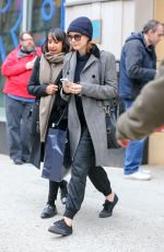 CAREY MULLIGAN Leaves an Office in Soho
