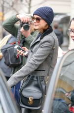 CAREY MULLIGAN Leaves an Office in Soho