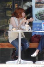 CARLY RAE JEPSEN Out for Lunch in West Hollywood