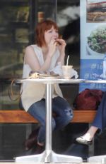 CARLY RAE JEPSEN Out for Lunch in West Hollywood