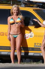 CASSIE SCERBO in Bikini on the Beach in Malibu