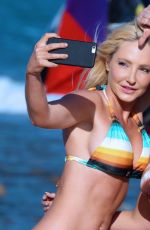 CASSIE SCERBO in Bikini on the Beach in Malibu
