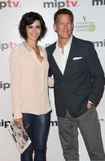 CATHERINE BELL at miptv 2015 Opening Party in Cannes