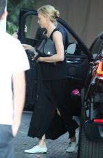 CHARLIZE THERON Arrives at Chateau Marmont in West Hollywood 04/28/2015