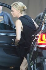 CHARLIZE THERON Arrives at Chateau Marmont in West Hollywood 04/28/2015