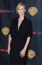 CHARLIZE THERON at 2015 Cinemacon in Las Vegas