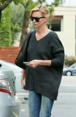 CHARLIZE THERON Out and About in Culver City 04/22/2015