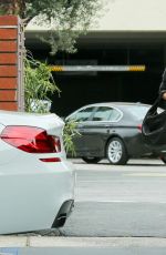 CHARLIZE THERON Out and About in Culver City 04/22/2015