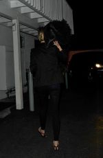 CHARLIZE THERON Out for Dinner in Los Angeles