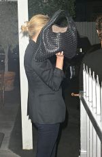 CHARLIZE THERON Out for Dinner in Los Angeles