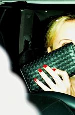 CHARLIZE THERON Out for Dinner in Los Angeles