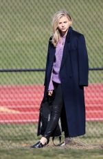 CHLOE MORETZ on the Set of November Criminals in Providence
