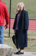 CHLOE MORETZ on the Set of November Criminals in Providence