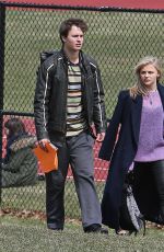 CHLOE MORETZ on the Set of November Criminals in Providence