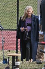 CHLOE MORETZ on the Set of November Criminals in Providence