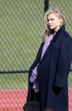 CHLOE MORETZ on the Set of November Criminals in Providence