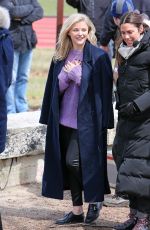 CHLOE MORETZ on the Set of November Criminals in Providence