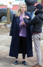 CHLOE MORETZ on the Set of November Criminals in Providence