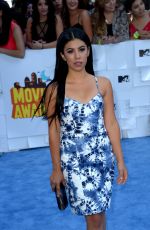 CHRISSIE FIT at 2015 MTV Movie Awards in Los Angeles