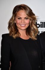 CHRISSY TEIGEN at 2015 Billboard Music Awards Finalists Press Conference in Santa Monica