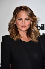 CHRISSY TEIGEN at 2015 Billboard Music Awards Finalists Press Conference in Santa Monica