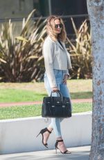 CHRISSY TEIGEN on the Set of a Photoshoot in Los Angeles