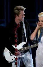 CHRISTINA AGUILERA at Academy of Country Music Awards 2015 in Arlington