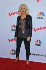 CHRISTINA AGUILERA at The Voice, Season 8 Red Carpet Event in West Hollywood