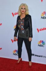 CHRISTINA AGUILERA at The Voice, Season 8 Red Carpet Event in West Hollywood