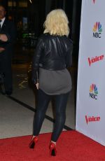 CHRISTINA AGUILERA at The Voice, Season 8 Red Carpet Event in West Hollywood