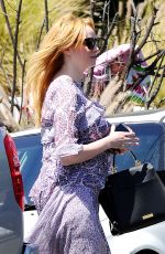 CHRISTINA HENDRICKS Out and About in Los Angeles 04/17/2015
