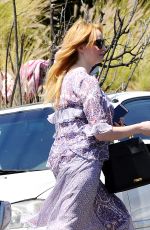 CHRISTINA HENDRICKS Out and About in Los Angeles 04/17/2015